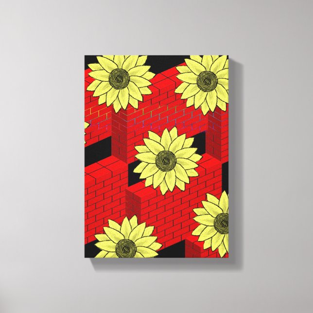 Stretched Canvas Print Mother's Day Floral Leinwanddruck (Vorderseite)