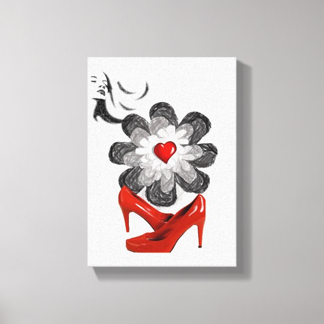 Stretched Canvas Print Mother's Day Floral Leinwanddruck (Vorderseite)