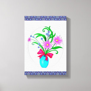 Stretched Canvas Print Mother's Day Floral Leinwanddruck