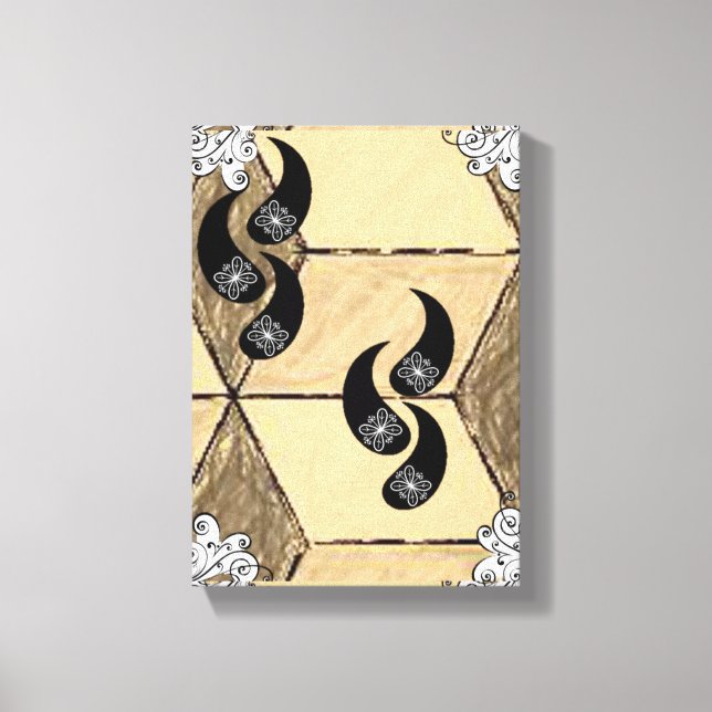 Stretched Canvas Print Mother's Day Floral Leinwanddruck (Vorderseite)