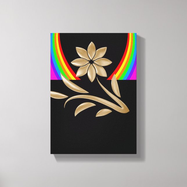 Stretched Canvas Print Mother's Day Floral Leinwanddruck (Vorderseite)