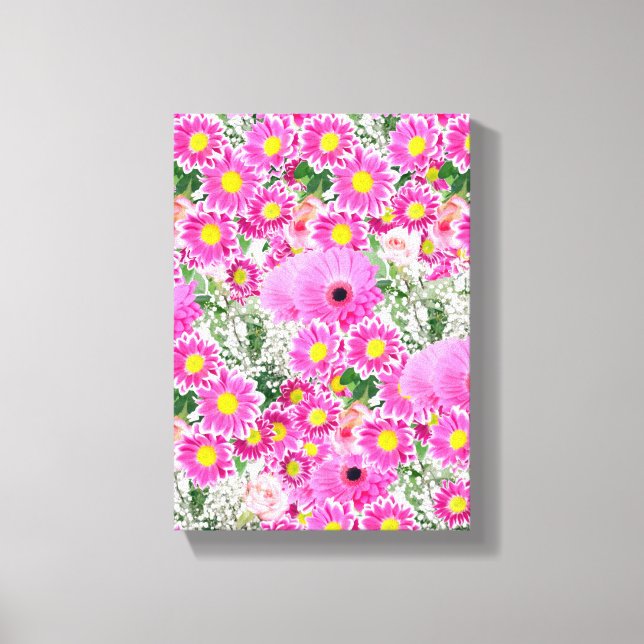 Stretched Canvas Print Mother's Day Floral Leinwanddruck (Vorderseite)