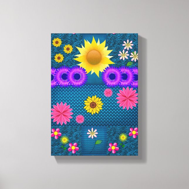 Stretched Canvas Print Mother's Day Floral Leinwanddruck (Vorderseite)