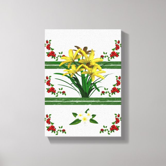 Stretched Canvas Print Mother's Day Floral Leinwanddruck (Vorderseite)