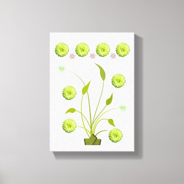 Stretched Canvas Print Mother's Day Floral Leinwanddruck (Vorderseite)