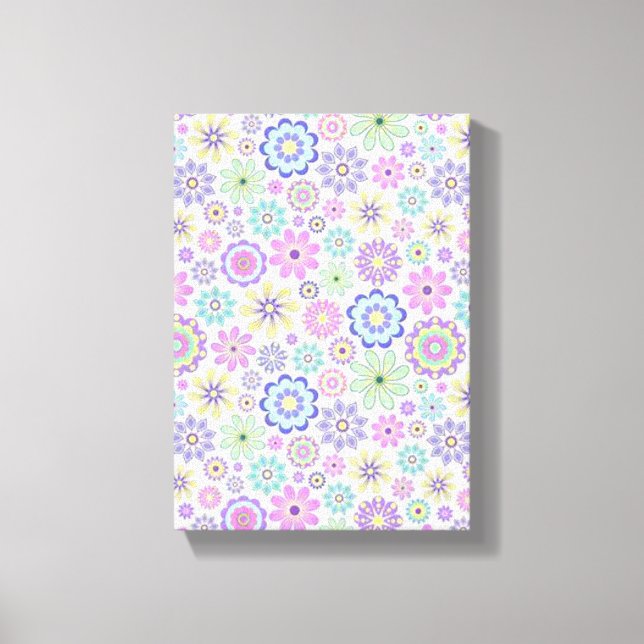 Stretched Canvas Print Mother's Day Floral Leinwanddruck (Vorderseite)