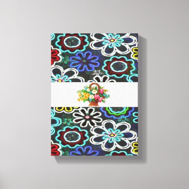 Stretched Canvas Print Mother's Day Floral Leinwanddruck (Vorderseite)
