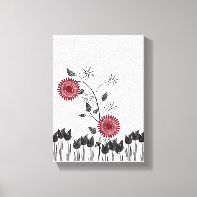 Stretched Canvas Print Mother's Day Floral Leinwanddruck (Vorderseite)