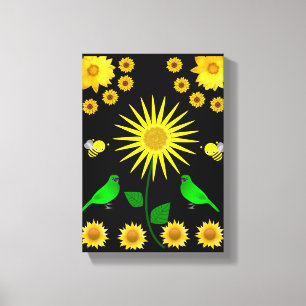 Stretched Canvas Print Mother's Day Floral Leinwanddruck