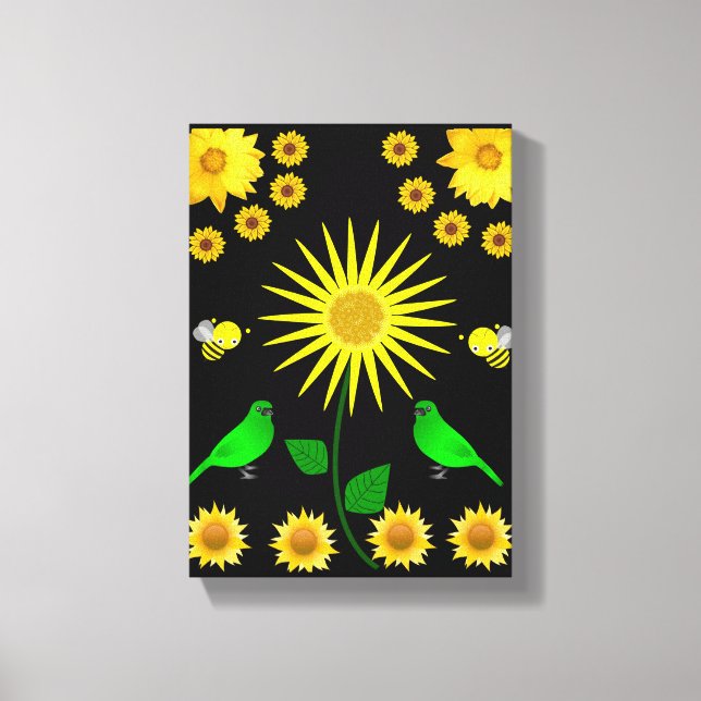 Stretched Canvas Print Mother's Day Floral Leinwanddruck (Vorderseite)