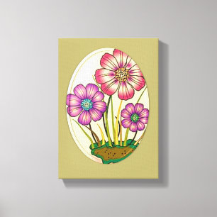 Stretched Canvas Print Mother's Day Floral Leinwanddruck