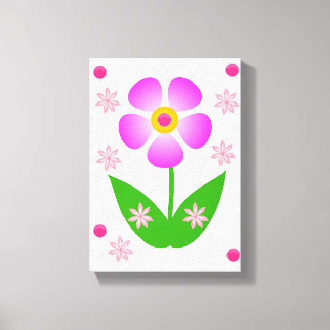 Stretched Canvas Print Mother's Day Floral Leinwanddruck (Vorderseite)