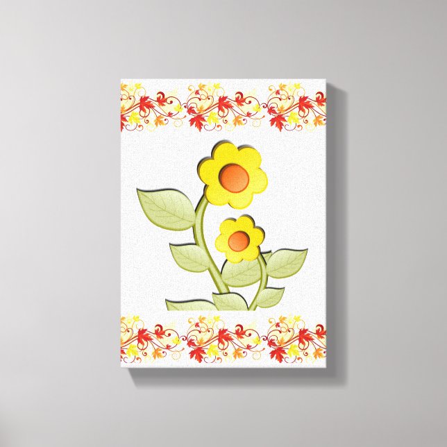 Stretched Canvas Print Mother's Day Floral Leinwanddruck (Vorderseite)