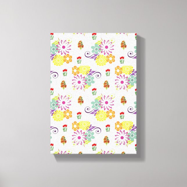 Stretched Canvas Print Mother's Day Floral Leinwanddruck (Vorderseite)