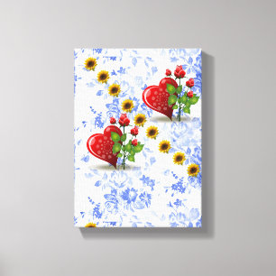 Stretched Canvas Print Mother's Day Floral Leinwanddruck