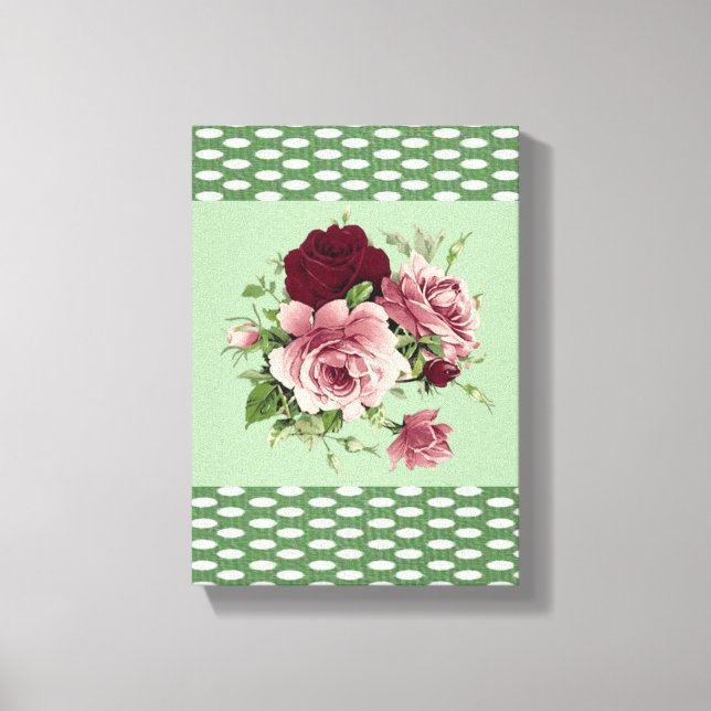 Stretched Canvas Print Mother's Day Floral Leinwanddruck (Vorderseite)