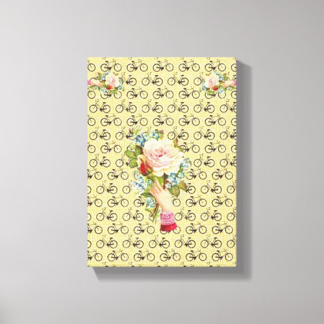 Stretched Canvas Print Mother's Day Floral Leinwanddruck (Vorderseite)