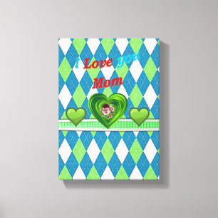 Stretched Canvas Print Mother's Day Leinwand