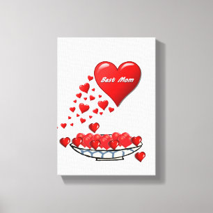 Stretched Canvas Print Mother's Day Leinwand