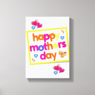 Stretched Canvas Print Mother's Day Leinwand