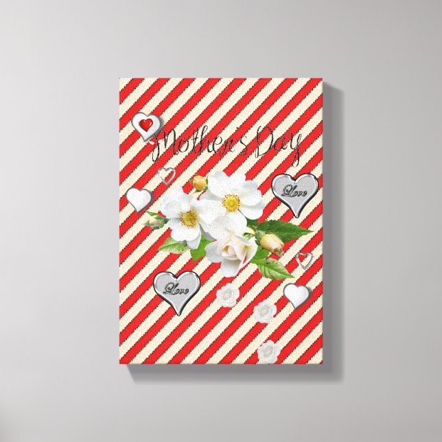Stretched Canvas Print Mother's Day Leinwand (Vorderseite)