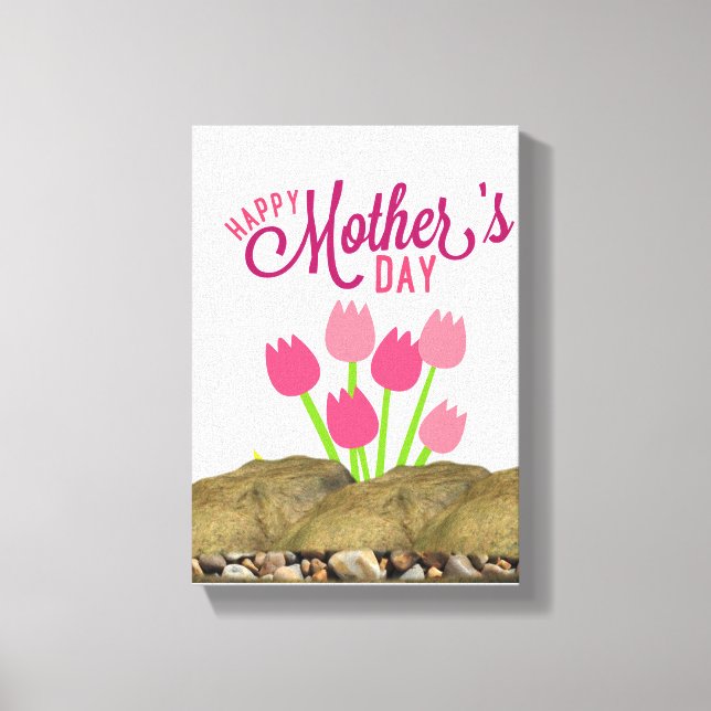 Stretched Canvas Print Mother's Day Leinwand (Vorderseite)