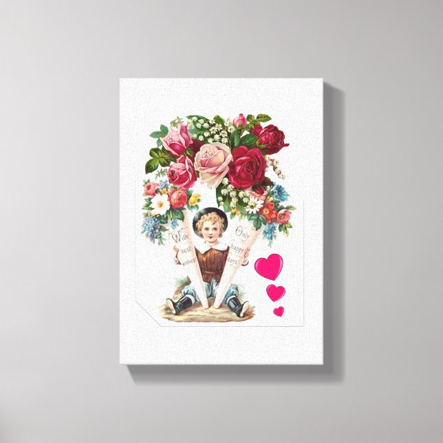 Stretched Canvas Print Mother's Day Leinwand (Vorderseite)