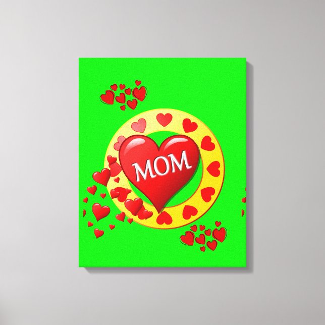 Stretched Canvas Print Mother's Day Leinwand (Vorderseite)