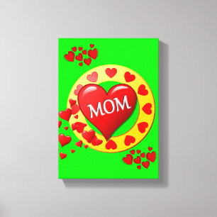 Stretched Canvas Print Mother's Day Leinwand