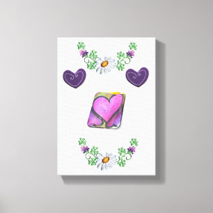 Stretched Canvas Print Mother's Day Leinwand