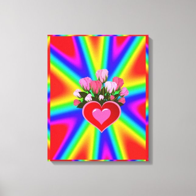Stretched Canvas Print Mother's Day Leinwand (Vorderseite)