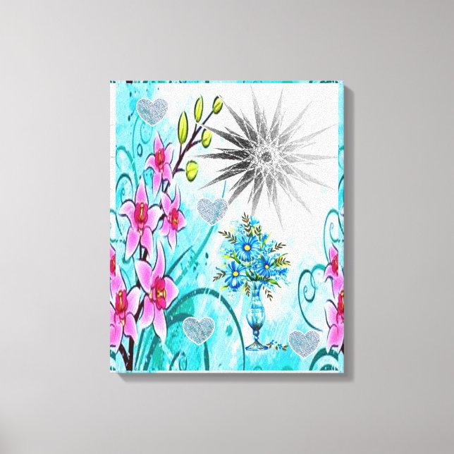Stretched Canvas Print Mother's Day Leinwand (Vorderseite)