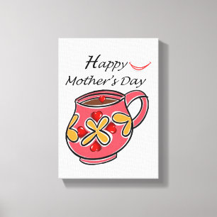 Stretched Canvas Print Mother's Day Leinwand