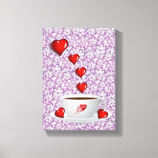 Stretched Canvas Print Mother's Day Leinwand (Vorderseite)