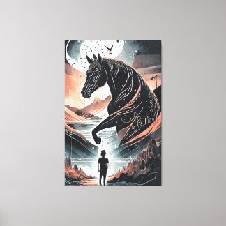 Stretched Canvas Print Penting Leinwanddruck