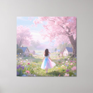 Stretched Canvas Print quiet Beauty Leinwanddruck