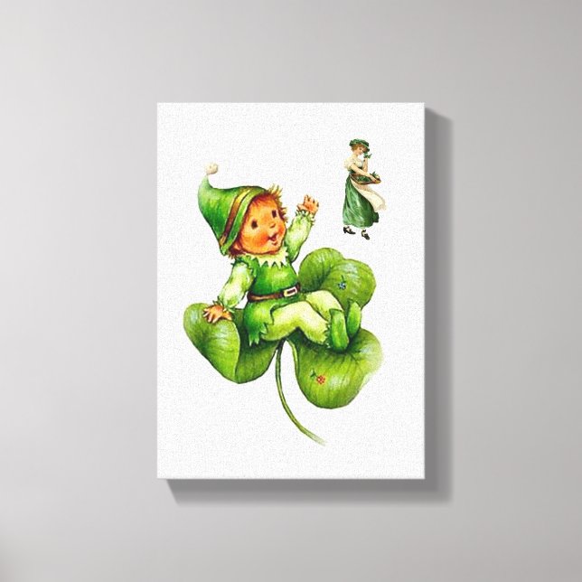 Stretched Canvas Print St. Patrick's Day Leinwanddruck (Vorderseite)