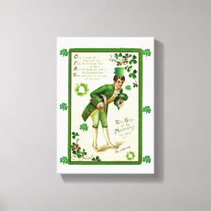 Stretched Canvas Print St. Patrick's Day Leinwanddruck