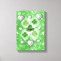 Stretched Canvas Print St. Patrick's Day