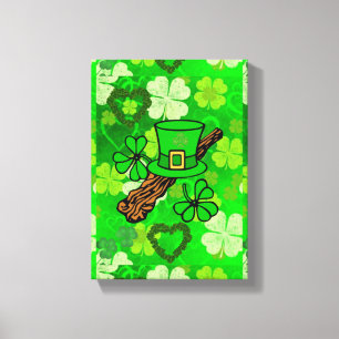 Stretched Canvas Print St. Patrick's Day Leinwanddruck