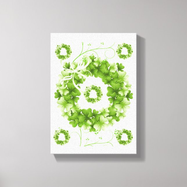 Stretched Canvas Print St. Patrick's Day Leinwanddruck (Vorderseite)