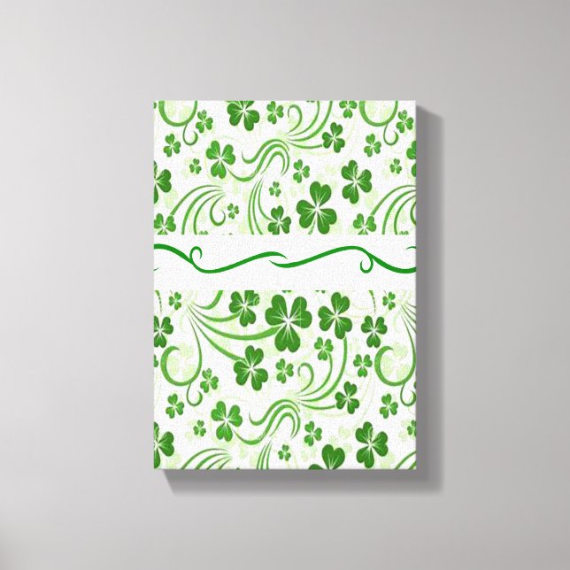 Stretched Canvas Print St. Patrick's Day Leinwanddruck (Vorderseite)