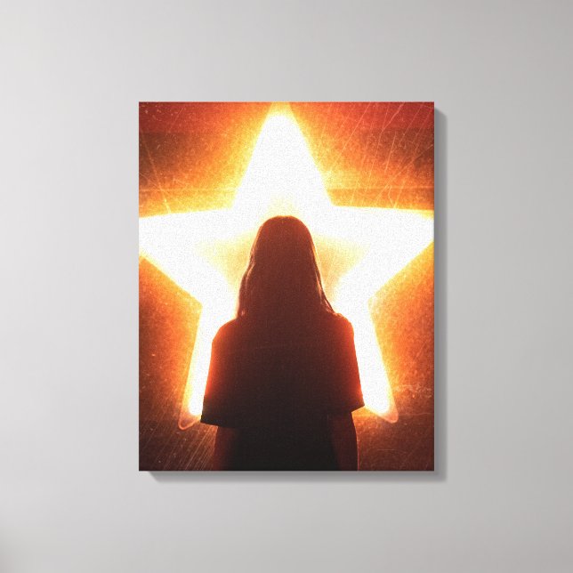 Stretched Canvas Print - Traditionelles Sindhi Des Leinwanddruck (Vorderseite)