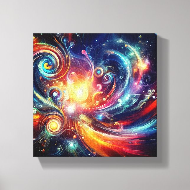Stretched Canvas Print Universe Leinwanddruck (Vorderseite)