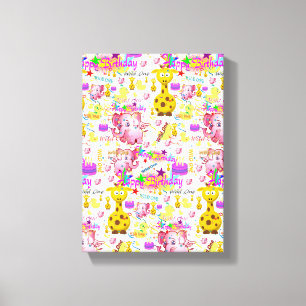 Stretched Canvas Print Wild One Leinwanddruck