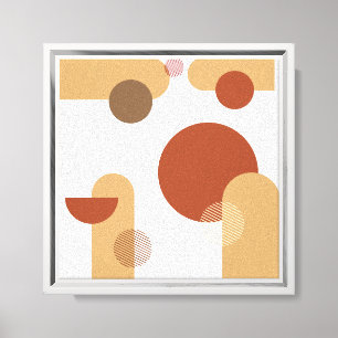 Stretchierte Canvas drucken Minimalistische Bögen Leinwanddruck