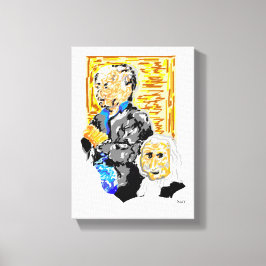 Stretchierte Canvas Print : Genießen Sie die Bezah Leinwanddruck