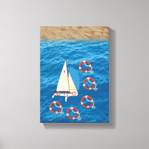 Stretchierte Canvas Print Vatertag Leinwand