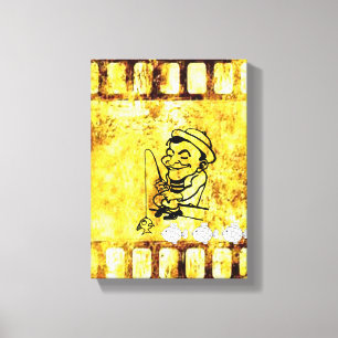 Stretchierte Canvas Print Vatertag Leinwand