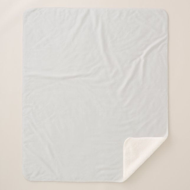 Stretchige Leinwand Sherpadecke (Vorderseite)